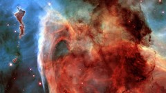 Stars nebulae outer space