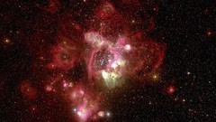 Stars nebulae outer space