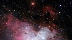 Stars nebulae outer space