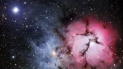 Stars nebulae outer space