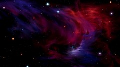 Stars nebulae outer space