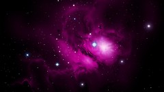 Stars nebulae outer space