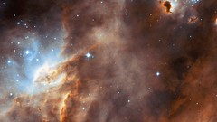 Stars nebulae outer space