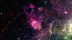 Stars nebulae outer space