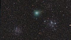 Stars nebulae outer space