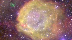 Stars nebulae outer space