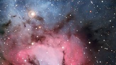 Stars nebulae outer space