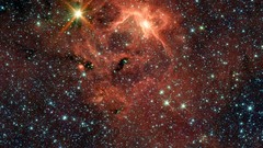 Stars nebulae outer space