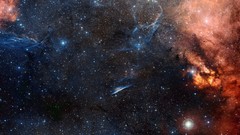 Stars nebulae outer space