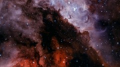 Stars nebulae outer space