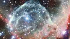 Stars nebulae outer space