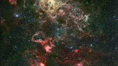 Stars nebulae outer space