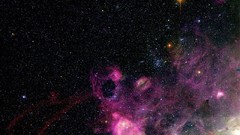 Stars nebulae outer space