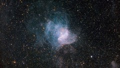 Stars nebulae outer space