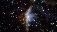 Stars nebulae outer space