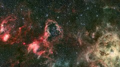 Stars nebulae outer space