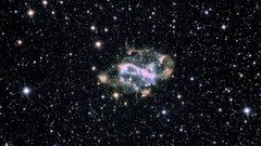 Stars nebulae outer space