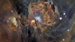 Stars nebulae outer space