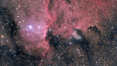 Stars nebulae outer space