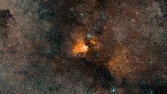 Stars nebulae outer space