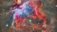 Stars nebulae outer space