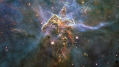 Stars nebulae outer space