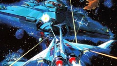 Stars nintendo planets spaceships science fiction outer space 