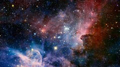 Stars outer space Carina Nebula