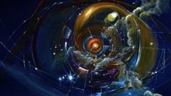 Stars outer space illustrations digital art