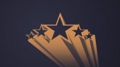 Stars patterns abstract