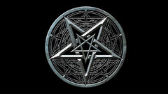Stars pentagram Simple Background