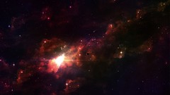 Stars planets multicolor outer space