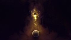 Stars planets outer space