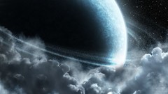 Stars planets outer space