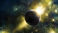 Stars planets outer space