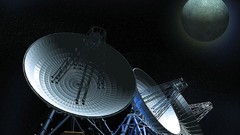 Stars planets outer space