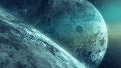 Stars planets outer space