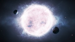 Stars planets outer space