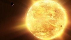 Stars planets outer space