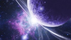 Stars planets outer space