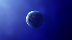 Stars planets outer space artwork