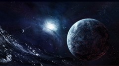 Stars planets science fiction outer space