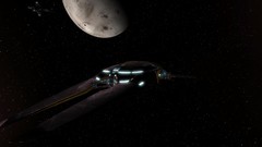 Stars planets spaceships vehicles science fiction outer space 