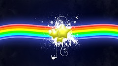 Stars rainbows