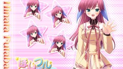 Stars red pink Anime seifuku ikegami akane hyuuga hinata 