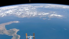 Stars Satellite Earth outer space