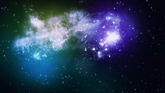 Stars science fiction outer space