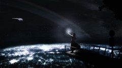 Stars sky cities artwork scenic nights Original Content