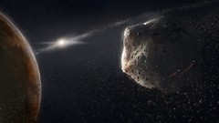 Stars space station spaceships outer space