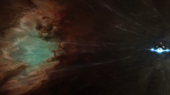 Stars spaceships vehicles nebulae futuristic